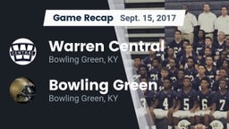 Recap: Warren Central  vs. Bowling Green  2017