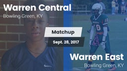 Matchup: Warren Central vs. Warren East  2017