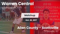 Matchup: Warren Central vs. Allen County - Scottsville  2017