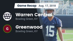 Recap: Warren Central  vs. Greenwood  2018