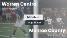 Matchup: Warren Central vs. Monroe County  2018