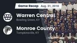 Recap: Warren Central  vs. Monroe County  2018