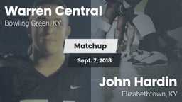 Matchup: Warren Central vs. John Hardin  2018