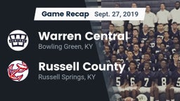 Recap: Warren Central  vs. Russell County  2019