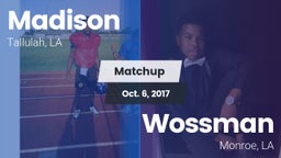 Matchup: Madison vs. Wossman  2017