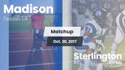 Matchup: Madison vs. Sterlington  2017