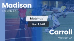 Matchup: Madison vs. Carroll  2017