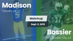 Matchup: Madison vs. Bossier  2019