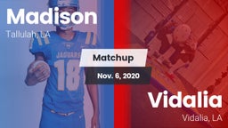 Matchup: Madison vs. Vidalia  2020