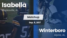 Matchup: Isabella vs. Winterboro  2017