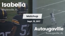 Matchup: Isabella vs. Autaugaville  2017
