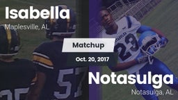 Matchup: Isabella vs. Notasulga  2017