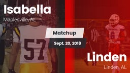 Matchup: Isabella vs. Linden  2018