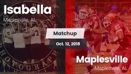 Matchup: Isabella vs. Maplesville  2018