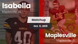 Matchup: Isabella vs. Maplesville  2019