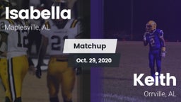 Matchup: Isabella vs. Keith  2020