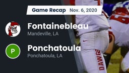 Recap: Fontainebleau  vs. Ponchatoula  2020