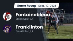 Recap: Fontainebleau  vs. Franklinton  2021