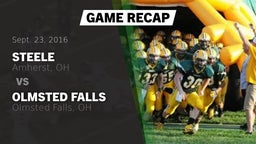 Recap: Steele  vs. Olmsted Falls  2016