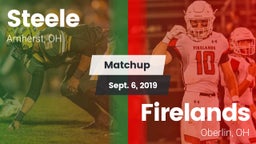 Matchup: Steele vs. Firelands  2019