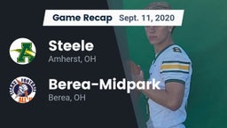 Recap: Steele  vs. Berea-Midpark  2020