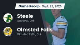 Recap: Steele  vs. Olmsted Falls  2020