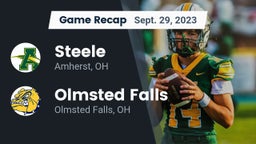 Recap: Steele  vs. Olmsted Falls  2023