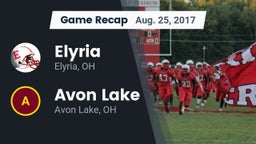 Recap: Elyria  vs. Avon Lake  2017