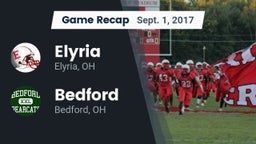 Recap: Elyria  vs. Bedford  2017