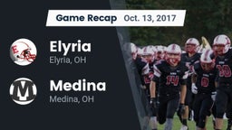 Recap: Elyria  vs. Medina  2017