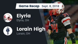 Recap: Elyria  vs. Lorain High 2018