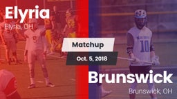Matchup: Elyria vs. Brunswick  2018