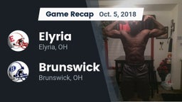 Recap: Elyria  vs. Brunswick  2018