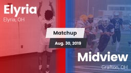 Matchup: Elyria vs. Midview  2019