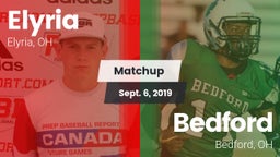 Matchup: Elyria vs. Bedford  2019