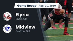Recap: Elyria  vs. Midview  2019