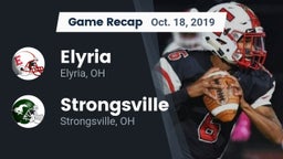 Recap: Elyria  vs. Strongsville  2019