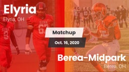 Matchup: Elyria vs. Berea-Midpark  2020