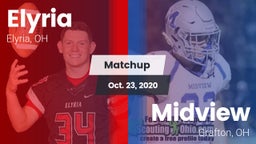 Matchup: Elyria vs. Midview  2020