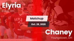 Matchup: Elyria vs. Chaney  2020