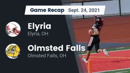 Recap: Elyria  vs. Olmsted Falls  2021