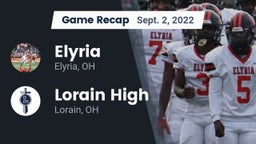 Recap: Elyria  vs. Lorain High 2022