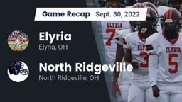Recap: Elyria  vs. North Ridgeville  2022