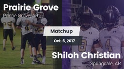 Matchup: Prairie Grove vs. Shiloh Christian  2017