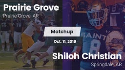 Matchup: Prairie Grove vs. Shiloh Christian  2019