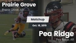 Matchup: Prairie Grove vs. Pea Ridge  2019