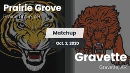 Matchup: Prairie Grove vs. Gravette  2020