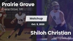 Matchup: Prairie Grove vs. Shiloh Christian  2020