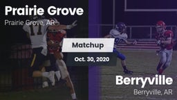 Matchup: Prairie Grove vs. Berryville  2020
