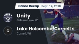 Recap: Unity  vs. Lake Holcombe/Cornell s 2018